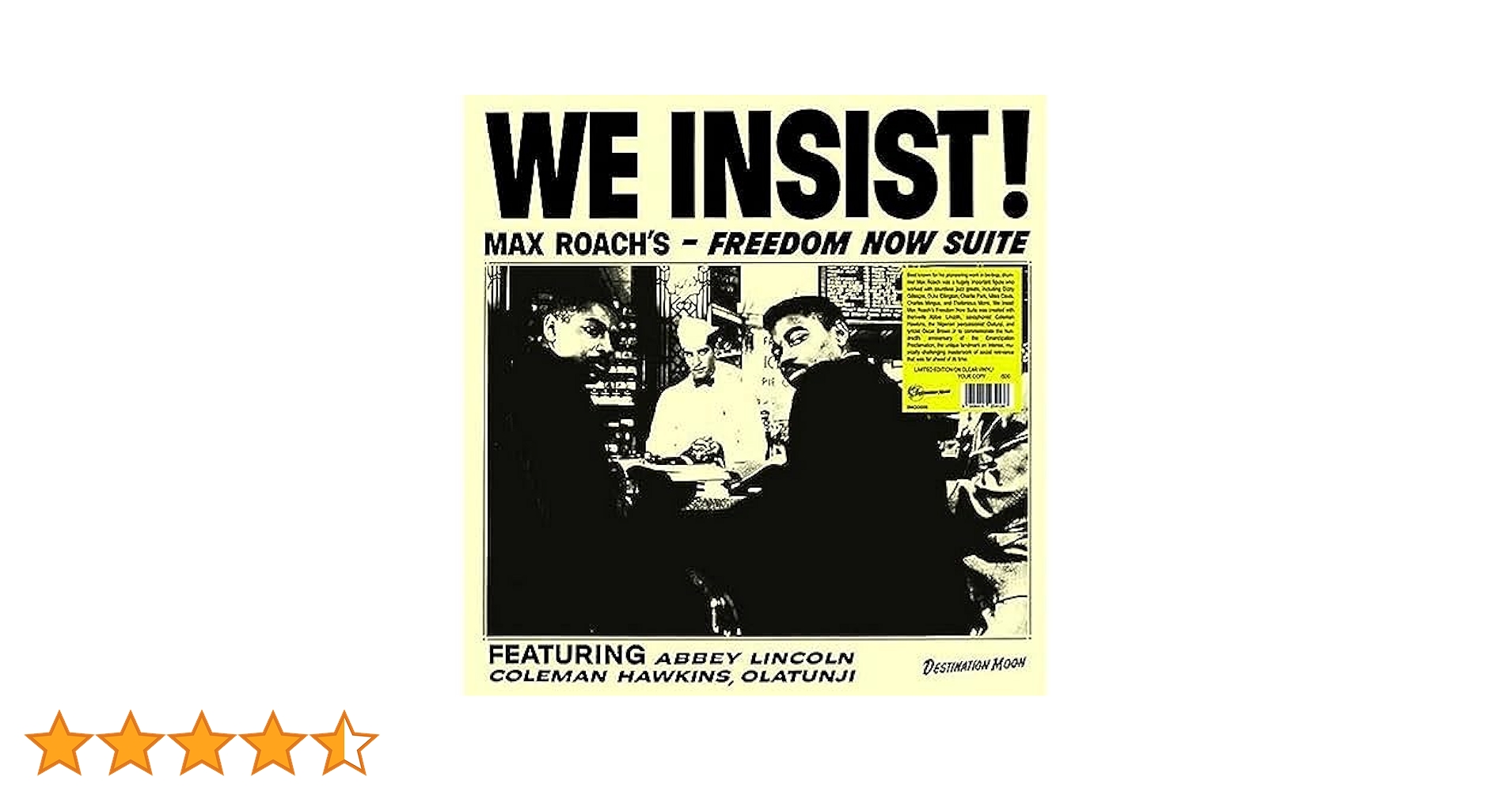 Amazon.co.jp: We Insist! Max Roach's Freedom Now Suite